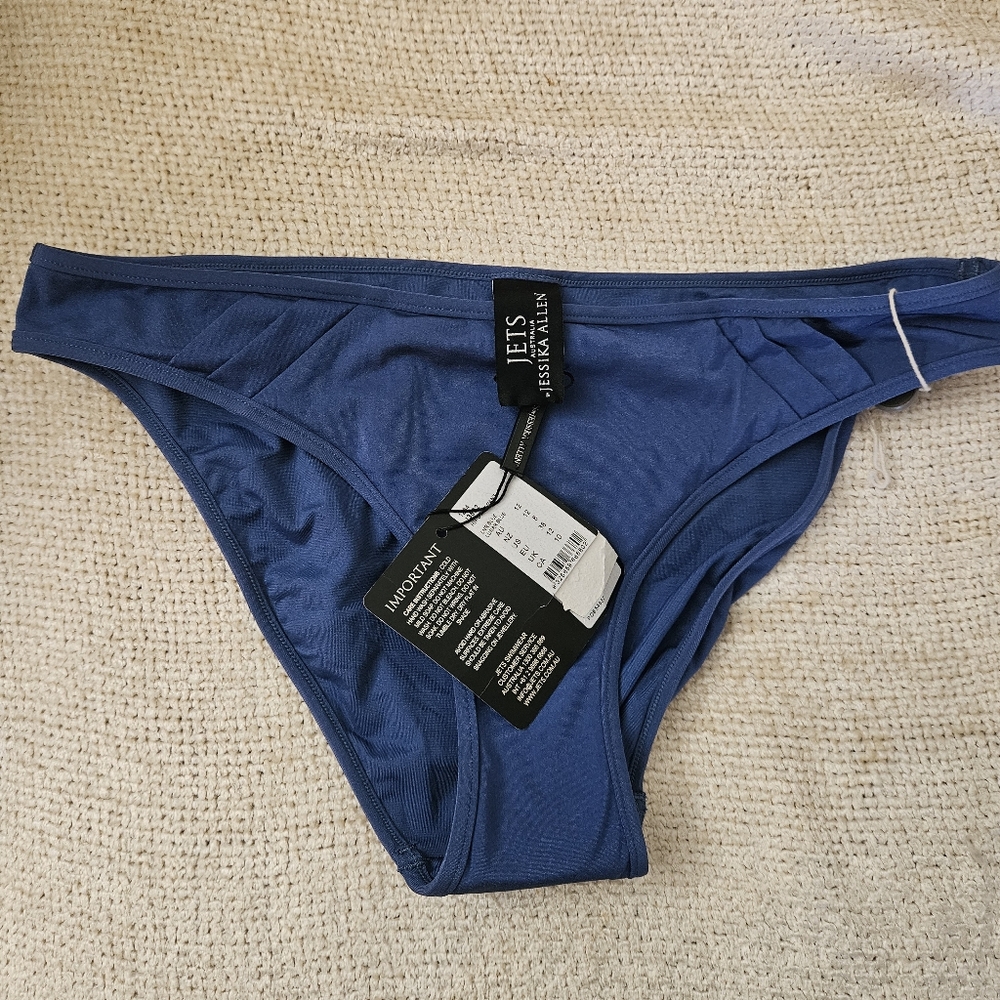 Jets Austrailia Jessika Allen Navy Blue Bikini Bottom. *** NEW WITH TAGS